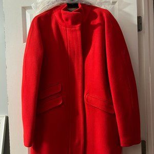 Cocoon Coat in Italian Wool Blend
